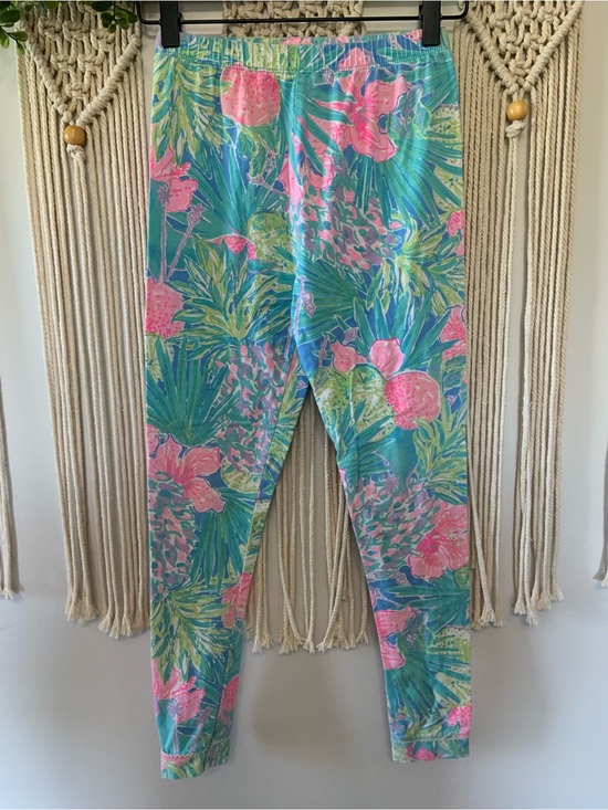 Lilly Pulitzer Other - LILLY PULITZER Girls Tropical Print Pajama Pant Leggings Size 12